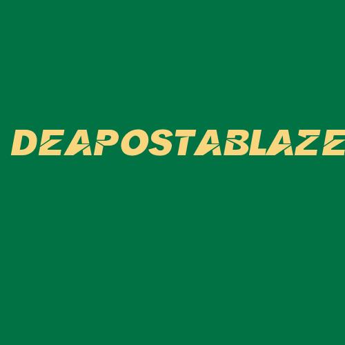 Logo da DEAPOSTABLAZE